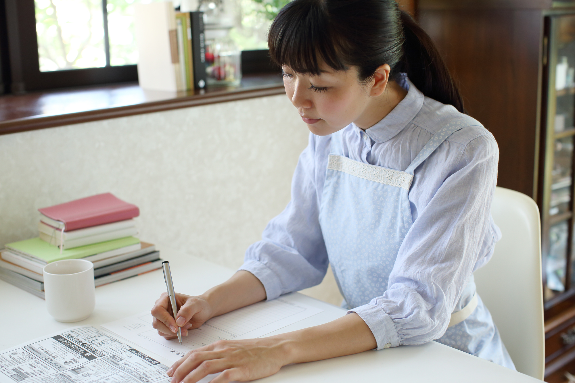 再就職手当の受給額を計算する様子